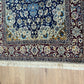 Orientteppich handgeknüpft Nain mit Seide 145x103 cm
