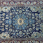Orientteppich handgeknüpft Nain mit Seide 145x103 cm