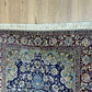 Orientteppich handgeknüpft Nain mit Seide 145x103 cm
