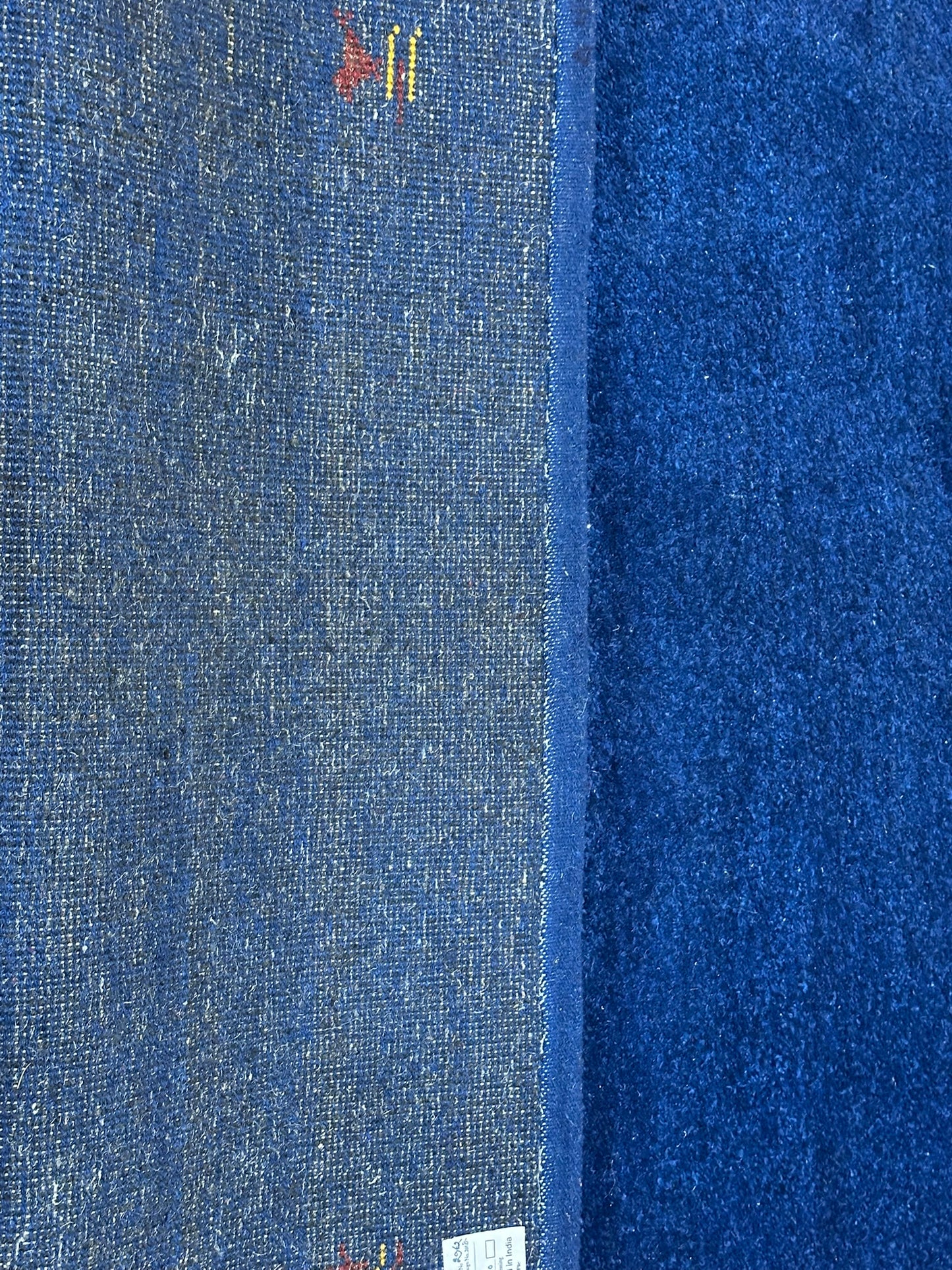 Handgeknüpfter Gabbeh Teppich Indien 180 x 118 cm