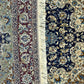 Orientteppich handgeknüpft Nain mit Seide 145x103 cm