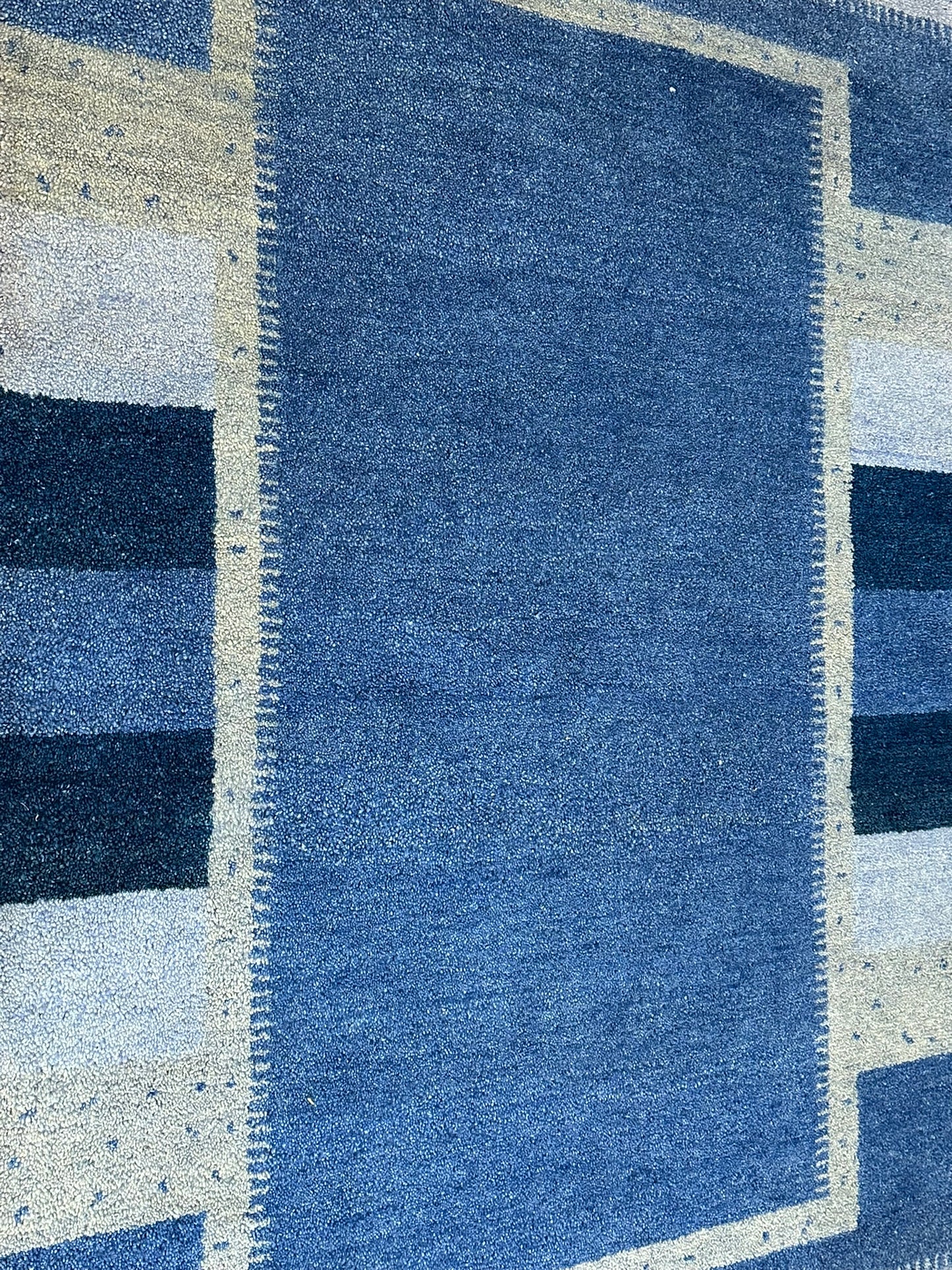 Handgeknüpfter Gabbeh Teppich Indien 182 x 124 cm