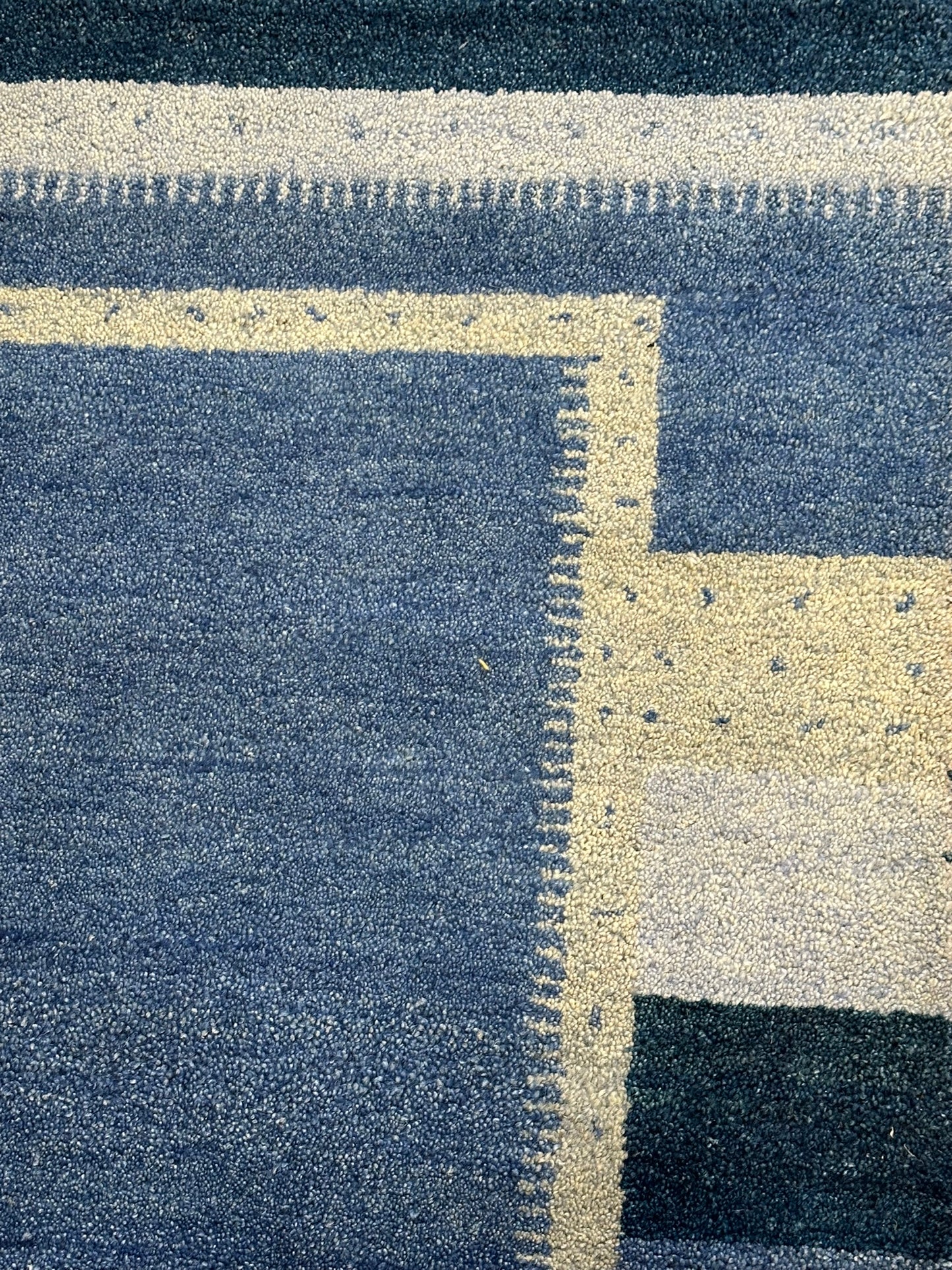 Handgeknüpfter Gabbeh Teppich Indien 182 x 124 cm