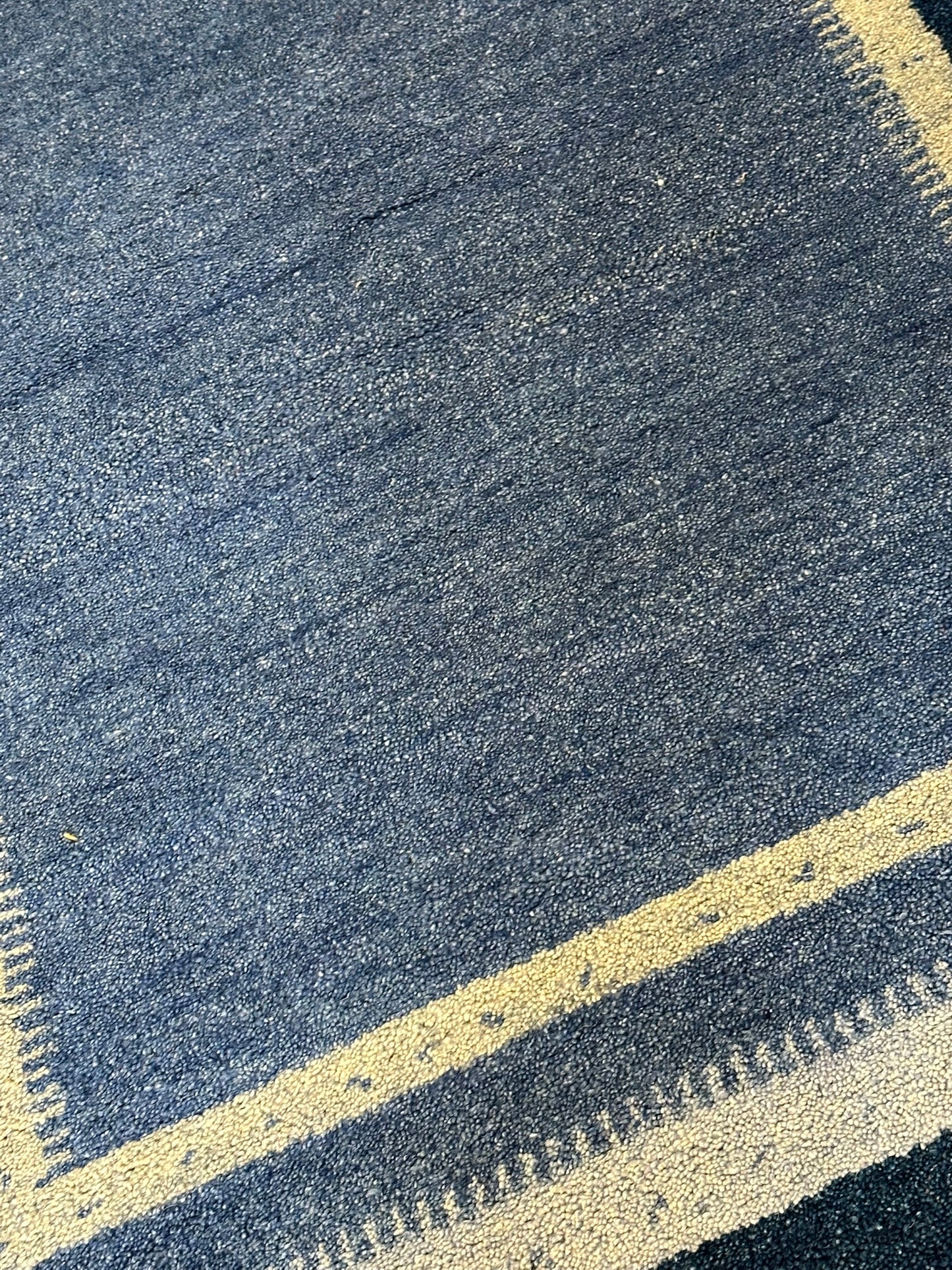 Handgeknüpfter Gabbeh Teppich Indien 182 x 124 cm