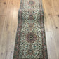 Orientteppich handgeknüpft Täbriz Läufer 300x70 cm