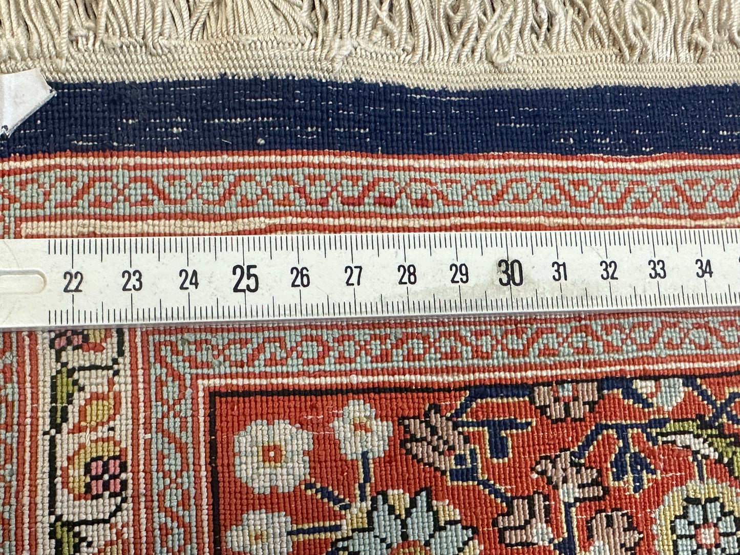 Handgeknüpfter Türkischer Orientteppich Hereke Seidenteppich 120x73cm