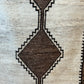 Handgeknüpfter Perser Orientteppich Alter Gabbeh 105x200cm