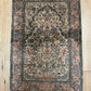 Orientteppich handgeknüpft Kaschmir Seide 95x65 cm