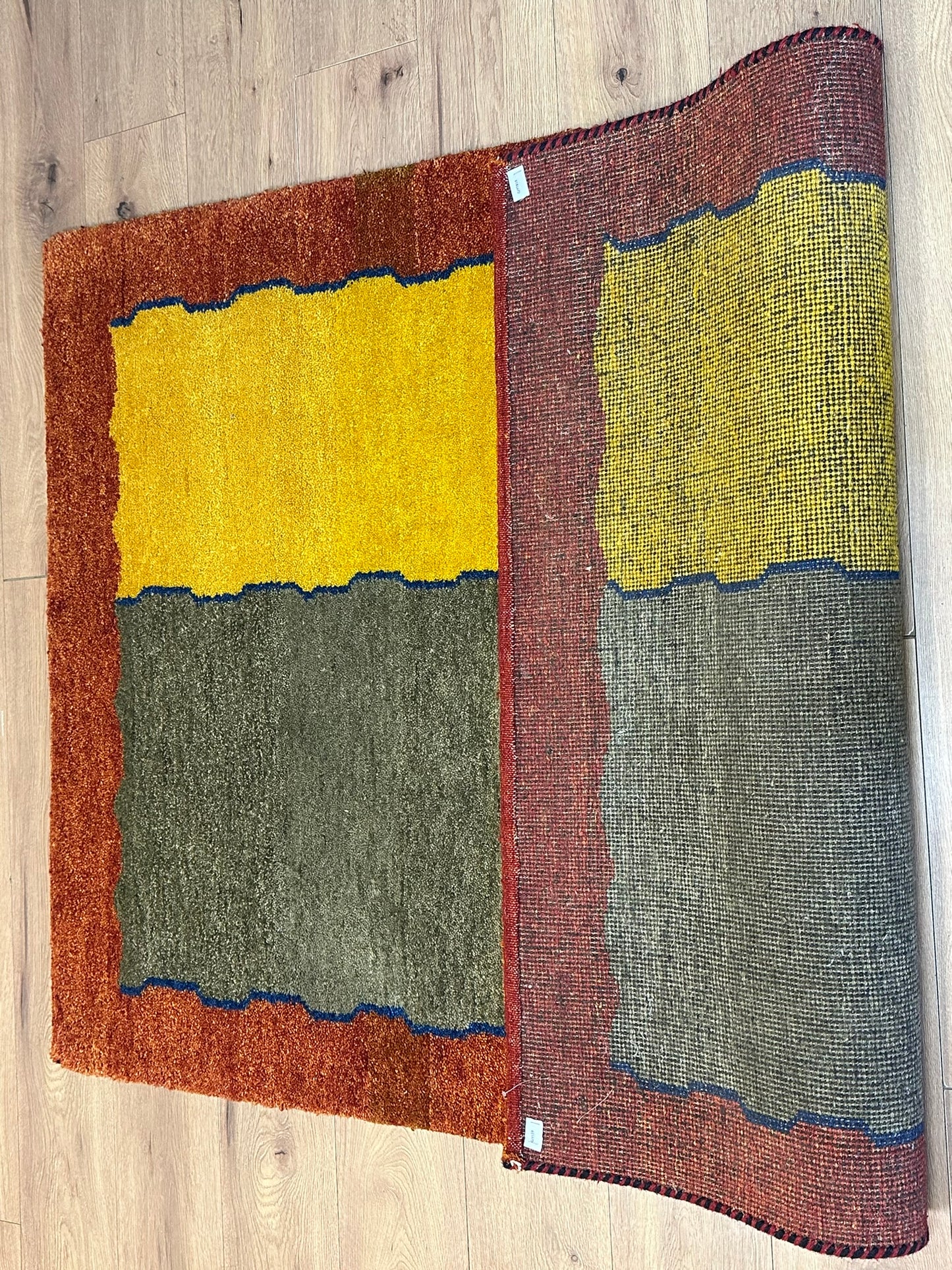 Handgeknüpfter Gabbeh Teppich 180 x 124 cm