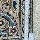 Orientteppich handgeknüpft Nain 127x84 cm Korkwolle Seide