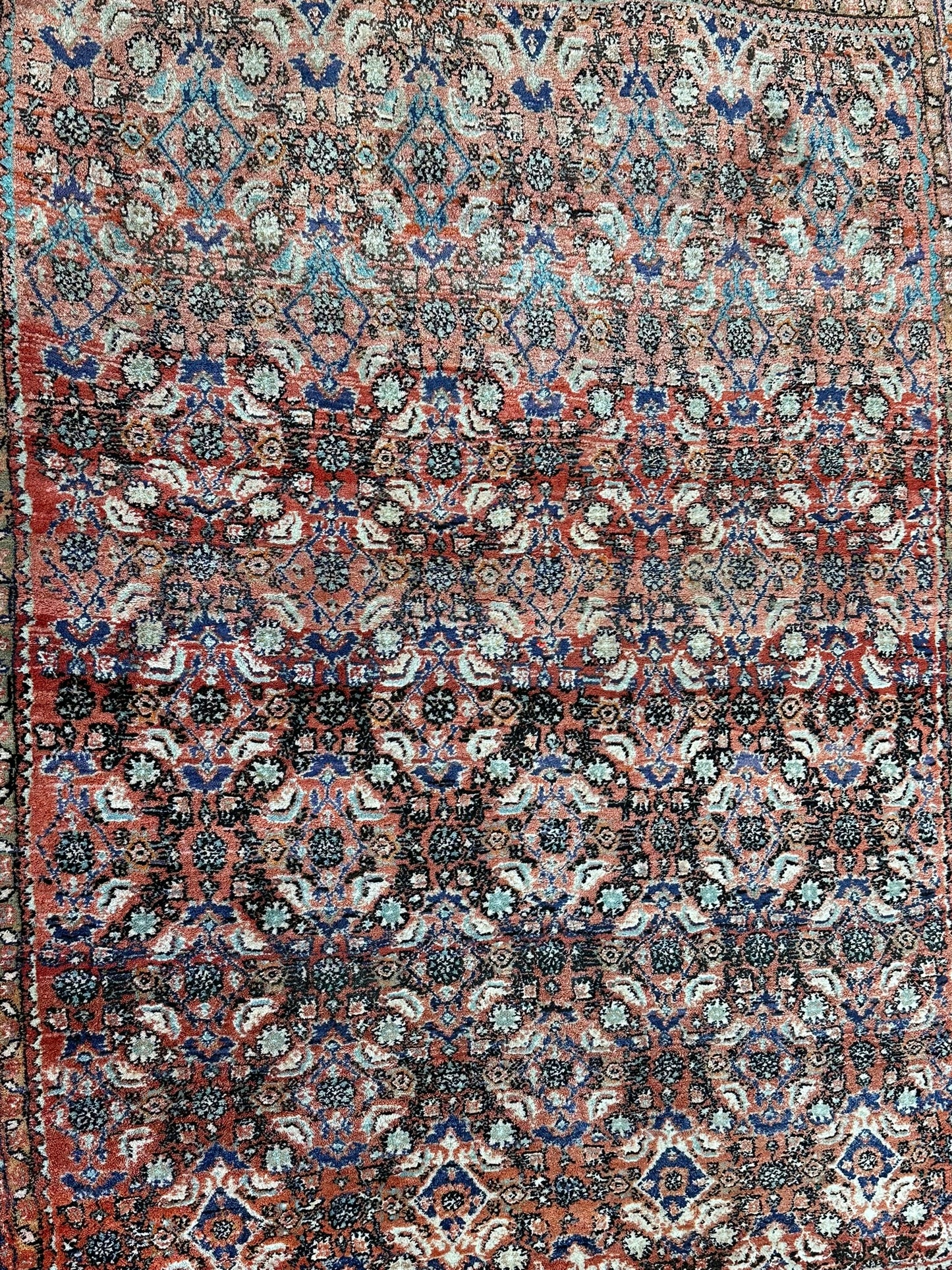 Orientteppich handgeknüpft Bidjar 167x123 cm wolle
