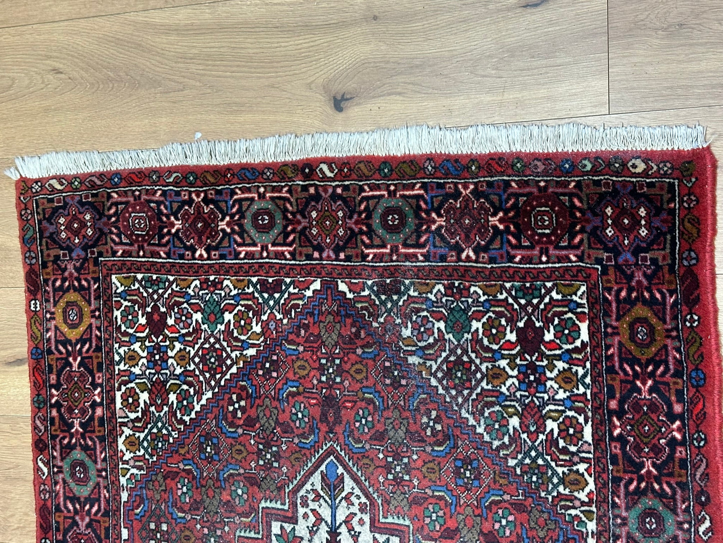 Orientteppich handgeknüpft Bidjar 153 x 100 cm