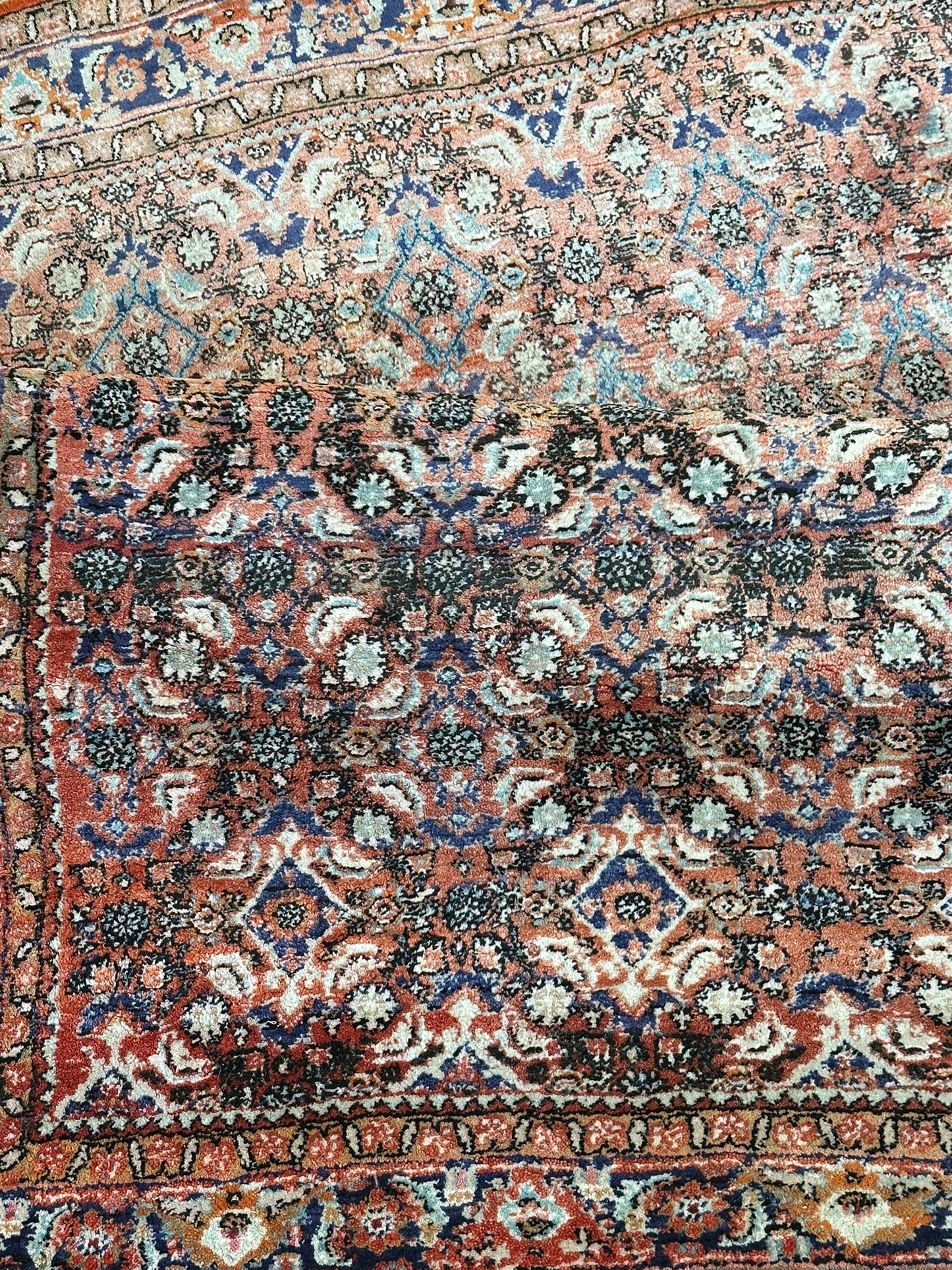 Orientteppich handgeknüpft Bidjar 167x123 cm wolle