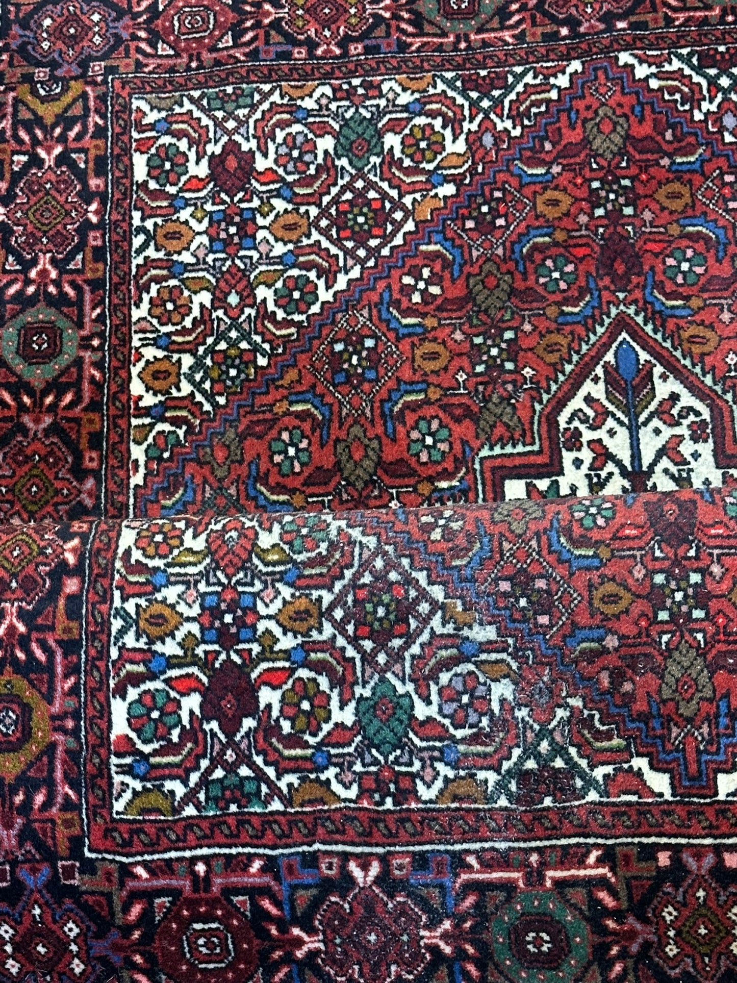 Orientteppich handgeknüpft Bidjar 153 x 100 cm