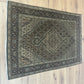 Handgeknüpfter Perser Orientteppich  Täbriz Mahi mit Seide 150x100cm