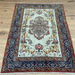 Orientteppich handgeknüpft Ghom 156x107 cm Korkwolle auf Seide