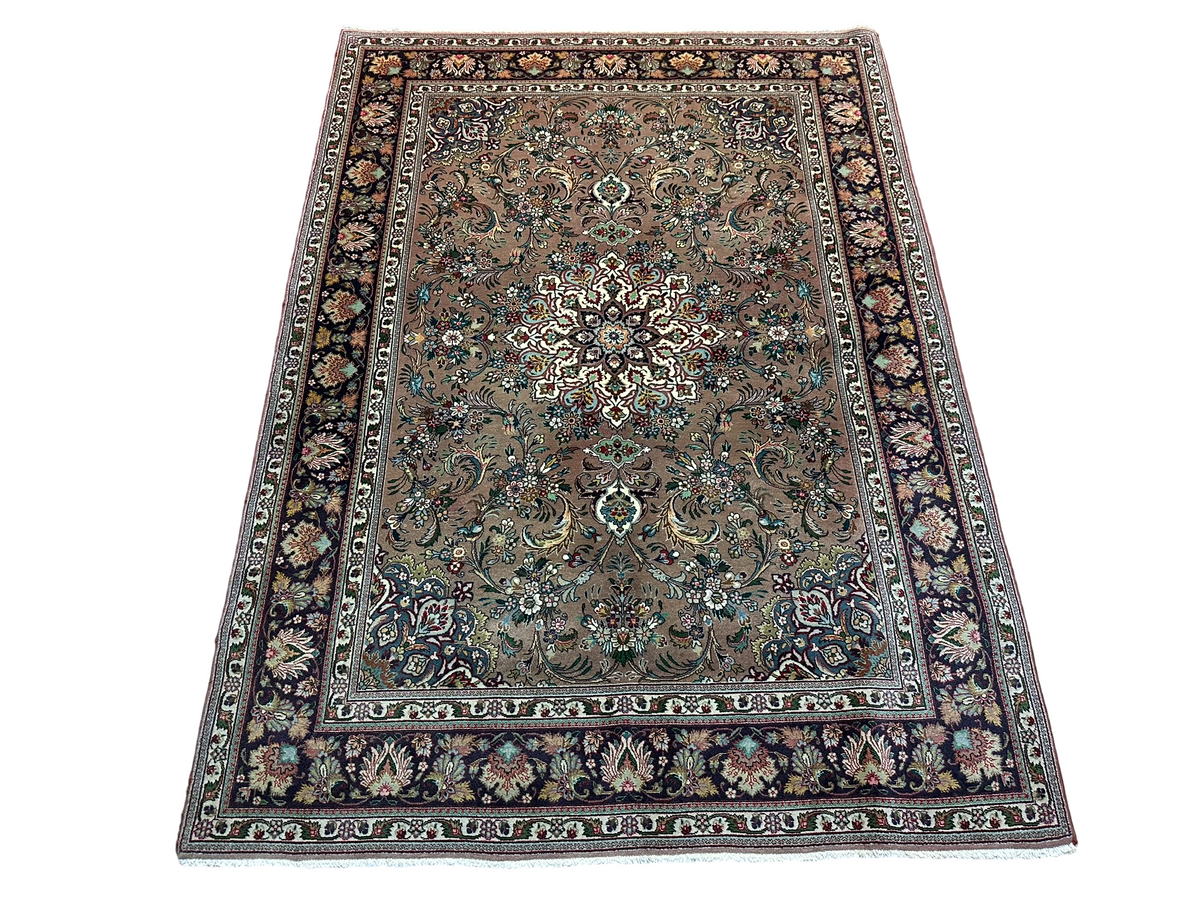 Orientteppich handgeknüpft Täbriz 200x146 cm