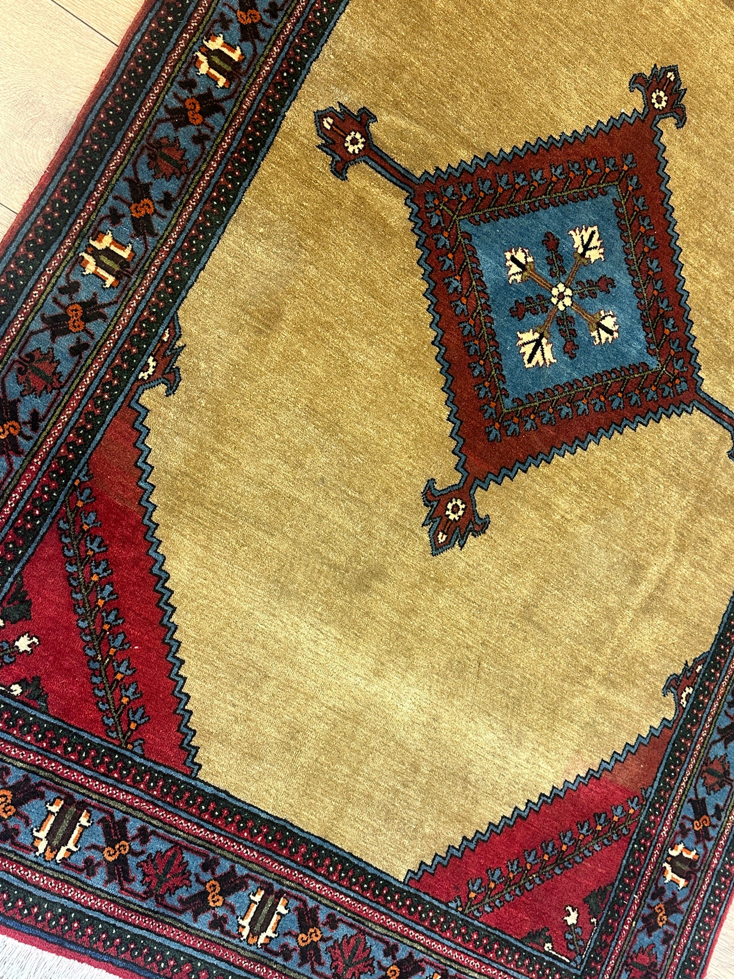 Handgeknüpfter Perser Orientteppich Abadeh  160x110 cm