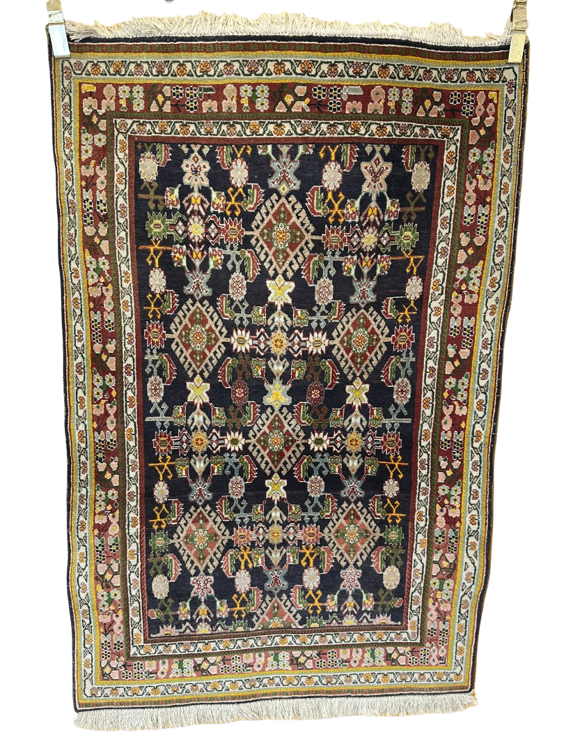 Orientteppich handgeknüpft Gaschgai 150x100 cm Wolle