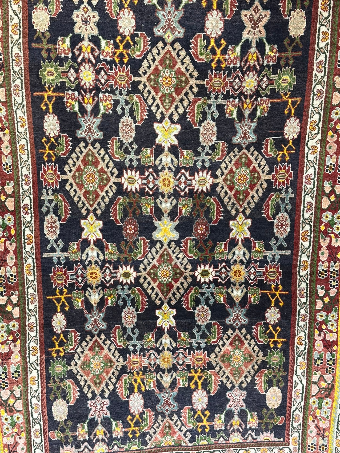 Orientteppich handgeknüpft Gaschgai 150x100 cm Wolle