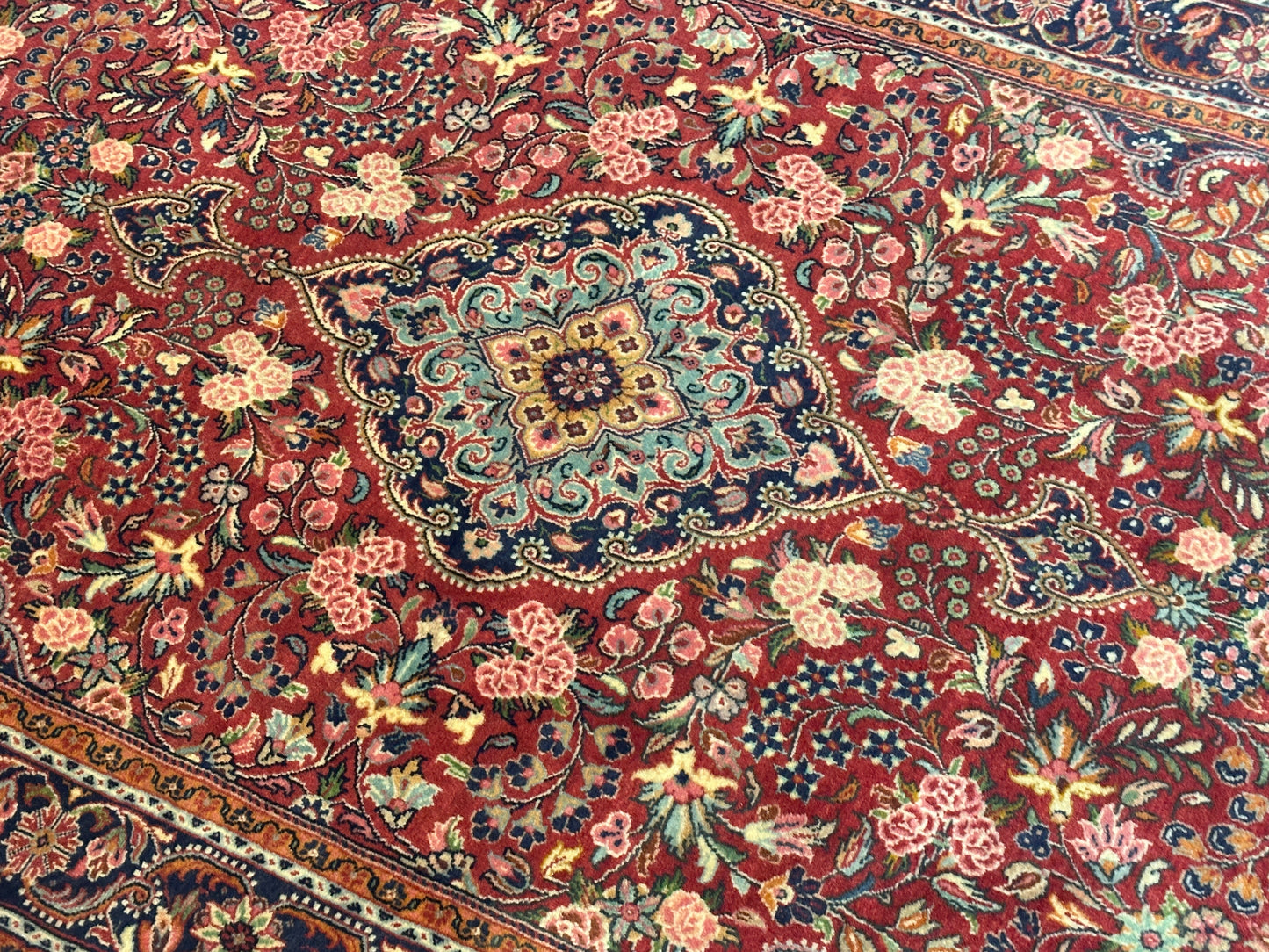 Handgeknüpfter Perser Orientteppich Malayer Sarouck 180x110 cm