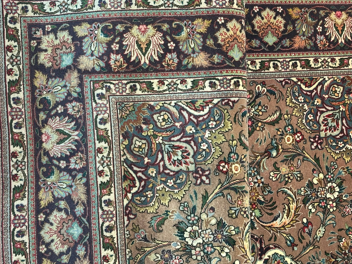 Orientteppich handgeknüpft Täbriz 200x146 cm