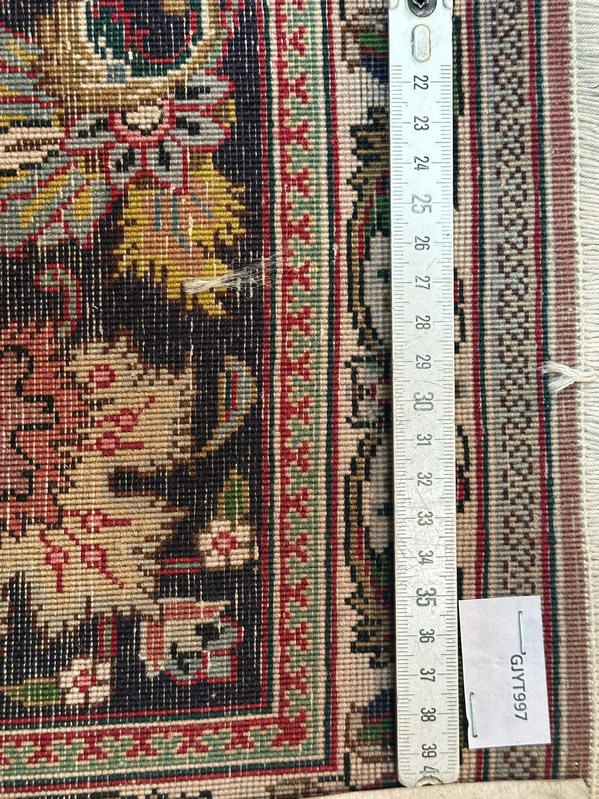 Orientteppich handgeknüpft Täbriz 200x146 cm