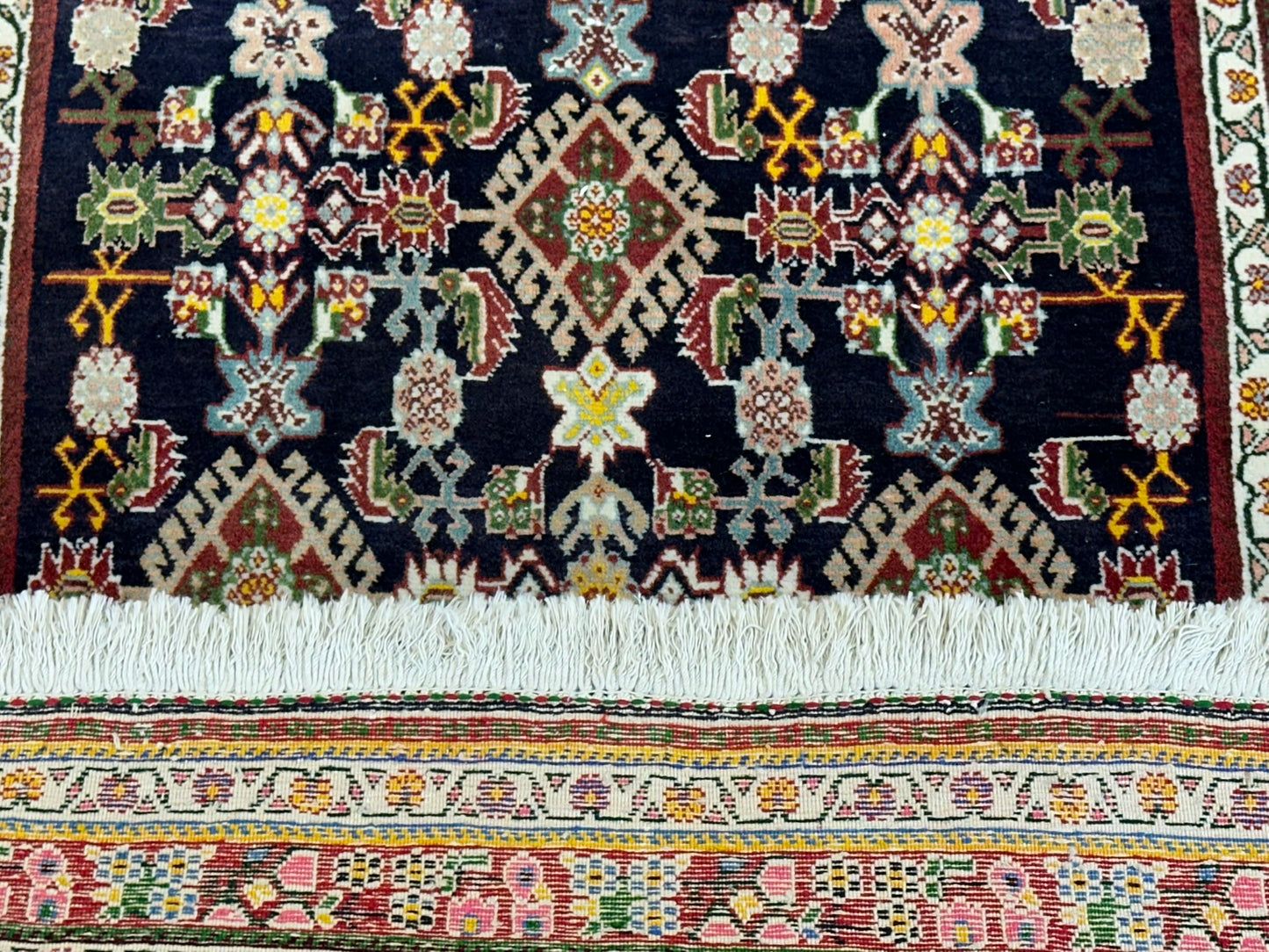 Orientteppich handgeknüpft Gaschgai 150x100 cm Wolle