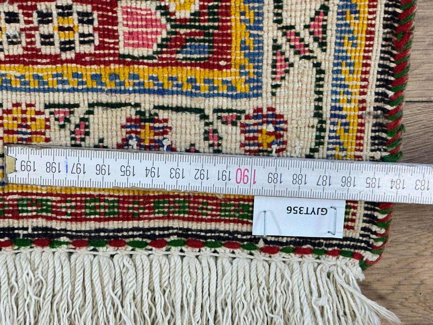 Orientteppich handgeknüpft Gaschgai 150x100 cm Wolle