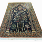 Orientteppich handgeknüpft Ghom Lebensbaum mit Seide 130x85 cm