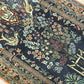 Orientteppich handgeknüpft Ghom Lebensbaum mit Seide 130x85 cm