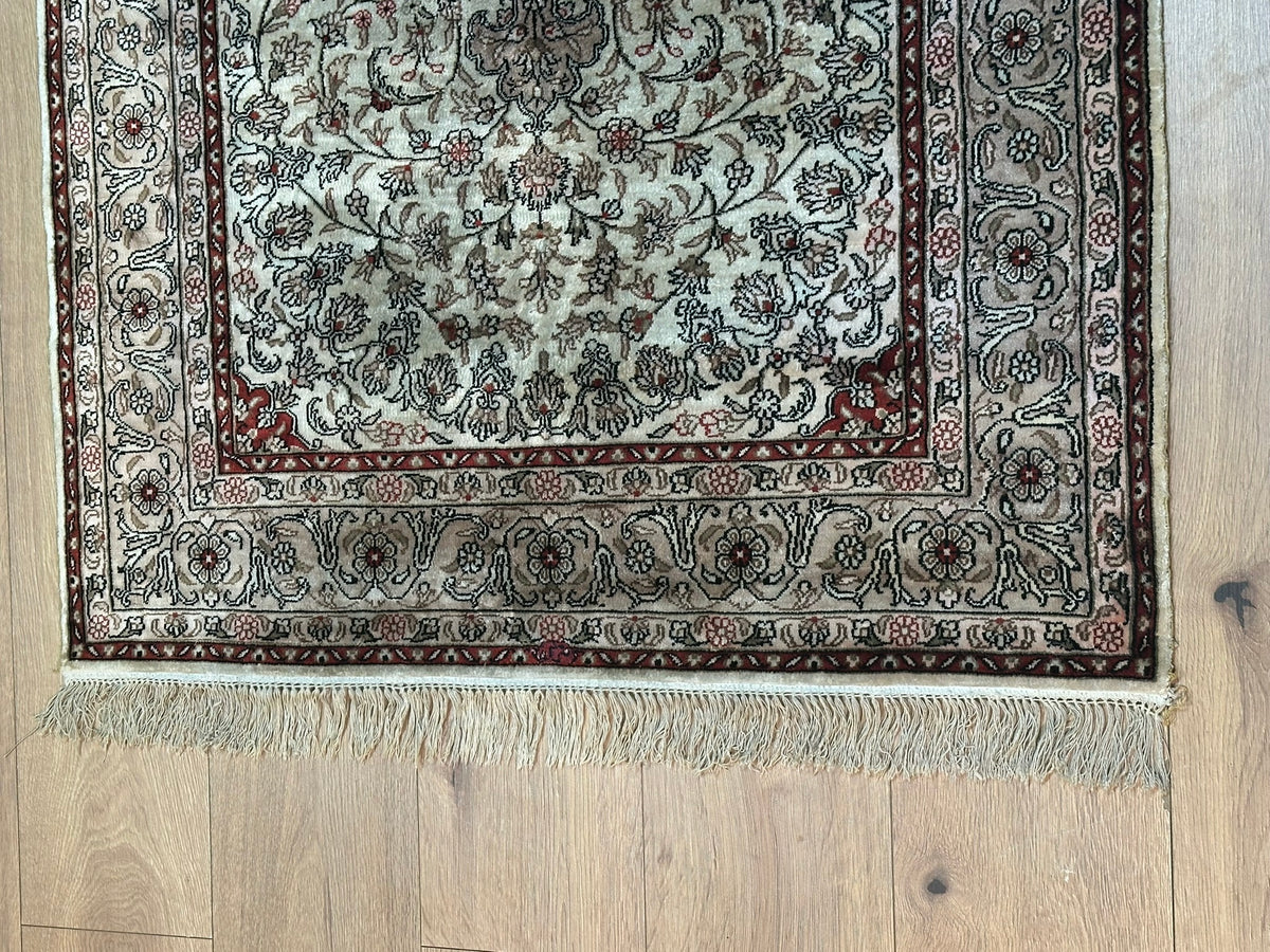 Orientteppich handgeknüpft China Hereke 154x92 cm