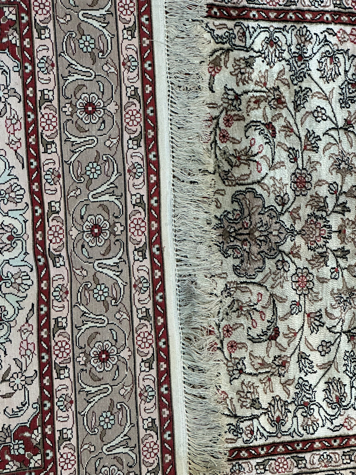 Orientteppich handgeknüpft China Hereke 154x92 cm