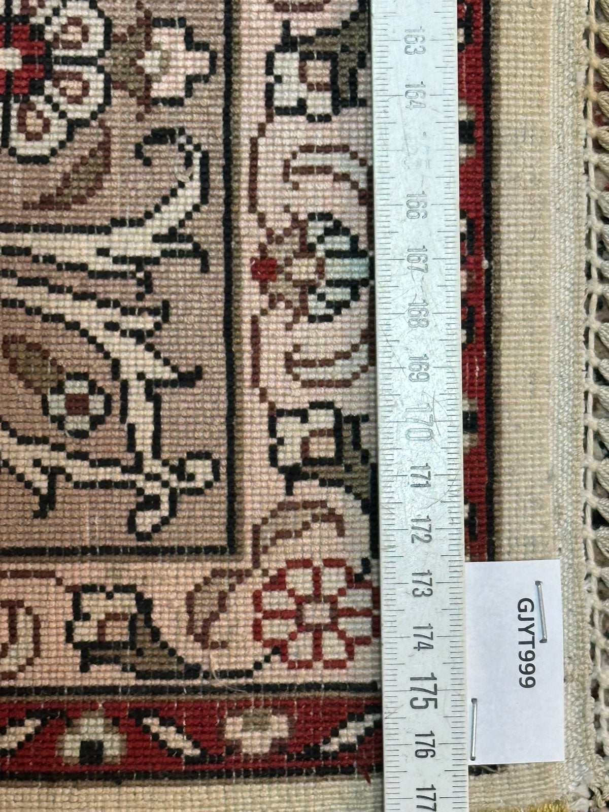 Orientteppich handgeknüpft China Hereke 154x92 cm
