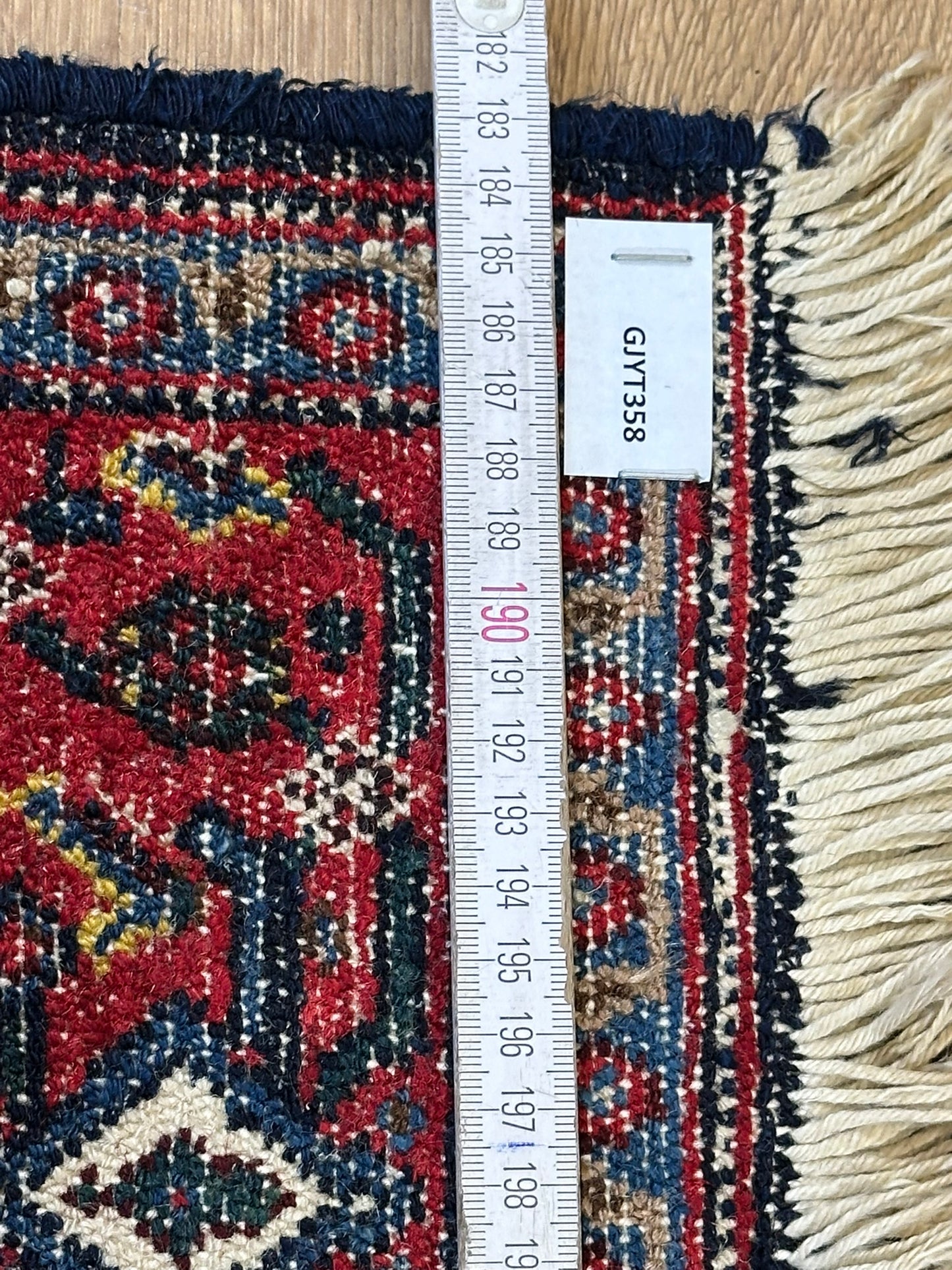 Orientteppich handgeknüpft Senneh Bidjar 158x112 cm