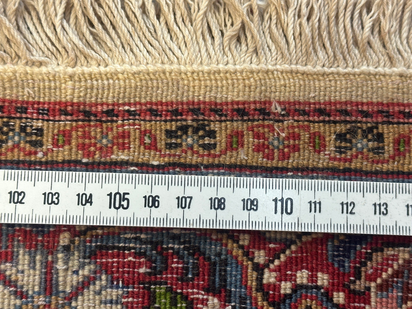 Handgeknüpfter Perser Orientteppich - Sarough Schurwolle 160x105cm