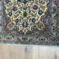 Orientteppich handgeknüpft Nain mit Seide 100x70 cm