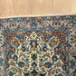 Orientteppich handgeknüpft Nain mit Seide 100x70 cm