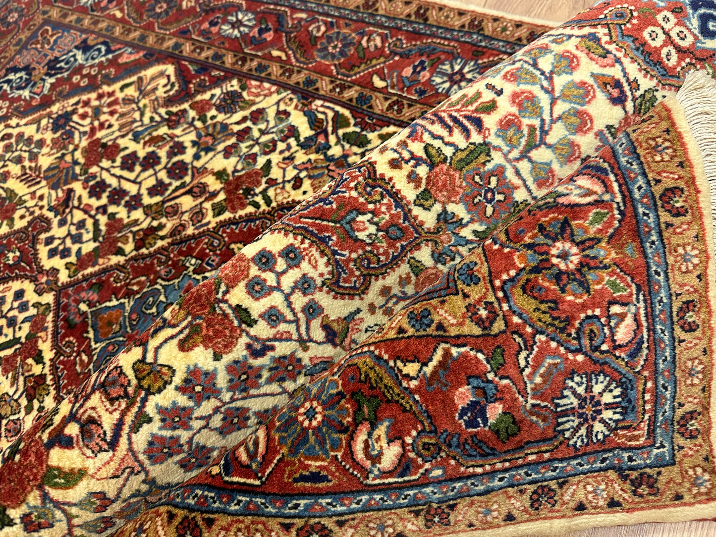 Handgeknüpfter Perser Orientteppich Malayer Sarouck 170x110 cm