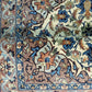 Orientteppich handgeknüpft Nain mit Seide 100x70 cm
