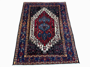 Orientteppich handgeknüpft Senneh Bidjar semi-antik 160x115 cm