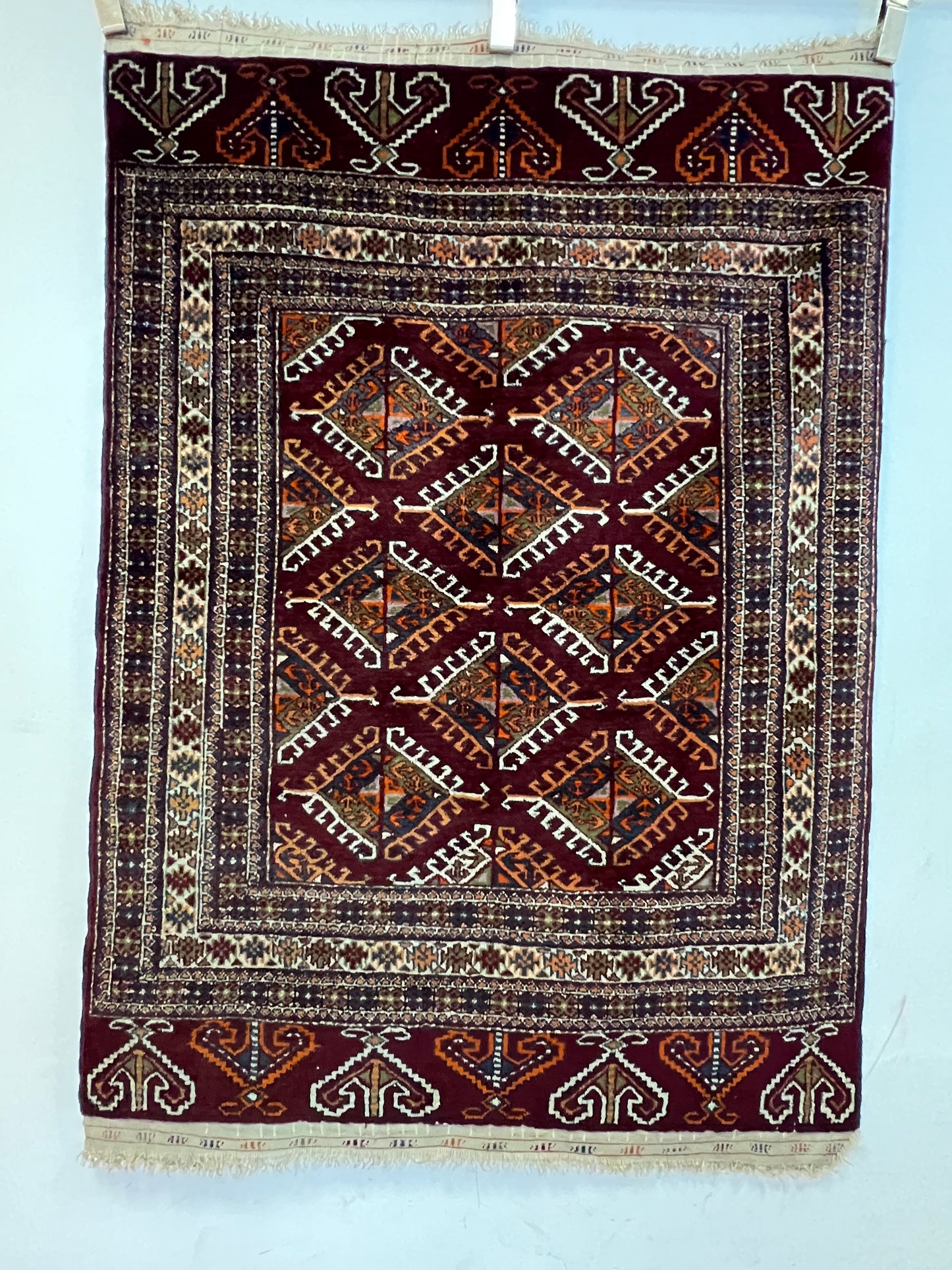 Handgeknüpfter Orientteppich - Jomut Buchara 105x150 cm