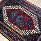 Orientteppich handgeknüpft Senneh Bidjar semi-antik 160x115 cm