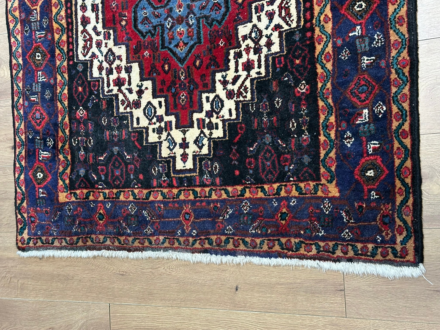 Orientteppich handgeknüpft Senneh Bidjar semi-antik 160x115 cm