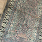 Handgeknüpfter Orientteppich Kaschmir Ghoum Seide Felder 155x90 cm