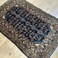 Antik Orientteppich handgeknüpft Malayer Naturfarben 165x105 cm