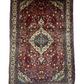 Handgeknüpfter Perser Orientteppich - Sarough, Blumenmotiv Medaillon 105x160 cm