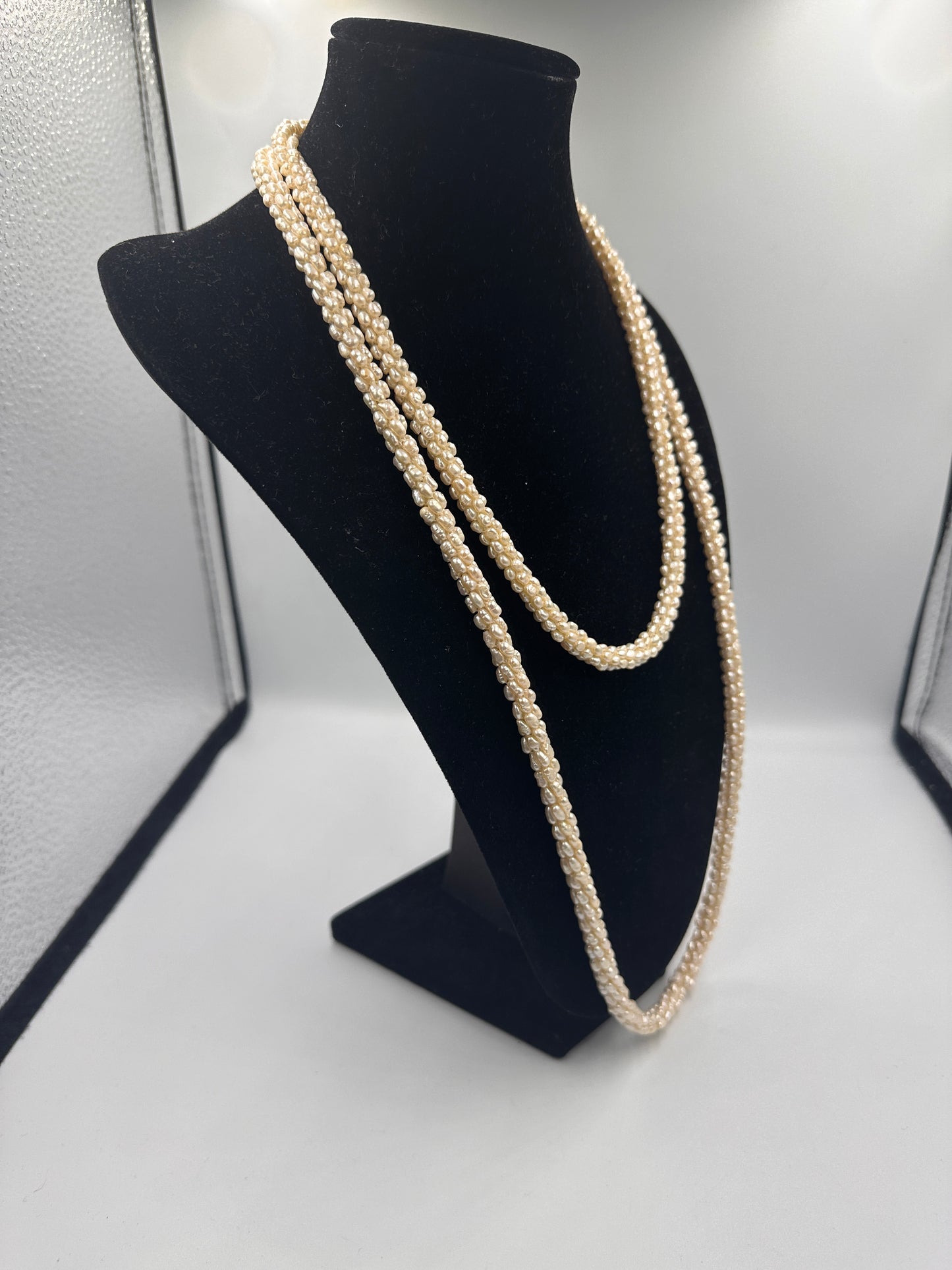 Lange Biwa-Perlenkette