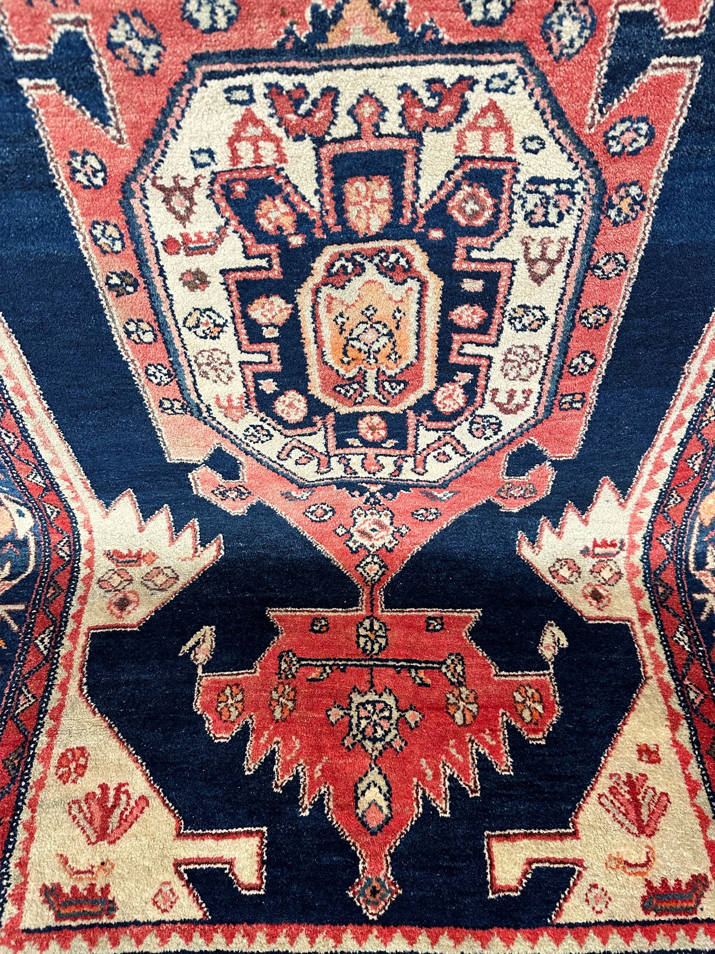Antiker Handgeknüpfter Perser Orientteppich Ziegler  - 245x138 cm