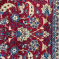 Orientteppich handgeknüpft Isfahan Korkwolle 300x200 cm